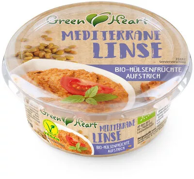 Mediterrane Linse Green Heart 150 g, code 9011451762080