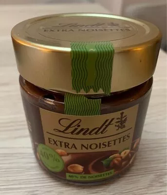 Pâte à tartiner extra noisette Lindt , code 9015408000119