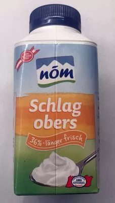 Schlagobers 36% Fett länger frisch Nöm 0,25 l, code 9019100617101