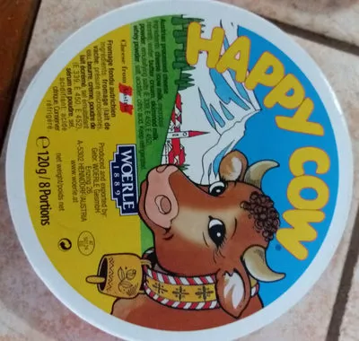 Happy Cow Portion Cheese WOERLE 1889 120g / 8 Portions, code 9066085415284