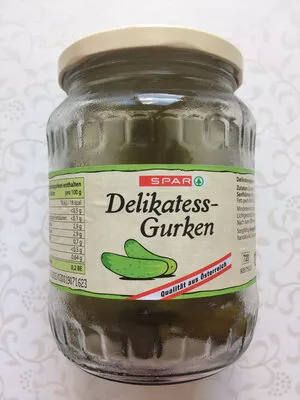 Delikatess-Gurken Spar , code 9100000077000