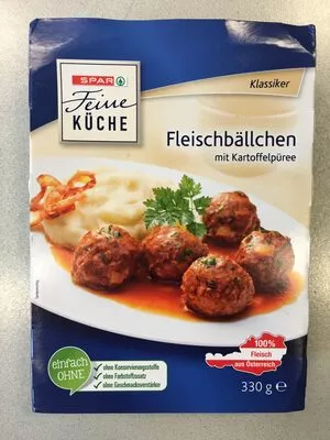 Fleischbällchen mit Kartoffelpüree Spar Feine Küche, Spar 330 g, code 9100000104669