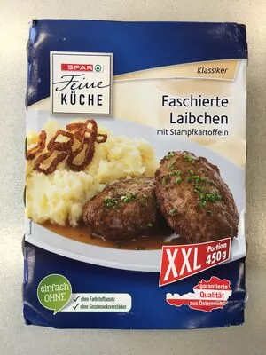 Faschierte Laibchen mit Stampfkartoffeln Spar 450 g, code 9100000714622