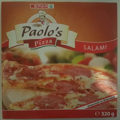 Paolo's Pizza Salami Spar 320 g, code 9100000733845