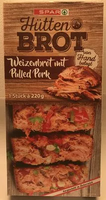 Hüttenbrot - Weizenbrot mit Pulled Pork Spar 220 g, code 9100000745237