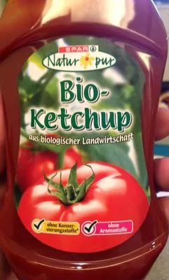 Bio-Ketchup Spar Natur*pur,  Bio 550g, code 9100000772004