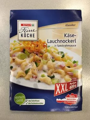 Käse-Lauchnockerl in Speckrahmsauce Spar 400 g, code 9100000784816