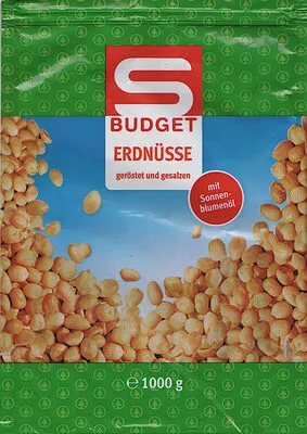 Erdnüsse S-Budget 1 kg, code 9100000809526