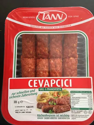 Tann Cevapcici Tann 335g, code 9100200544067