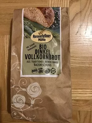 Bio Dinkel Vollkornbrot Backmischung 500g, Rosenfellner Rosenfellner Mühle 500g, code 9120012130289