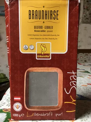 Braunhirse UrkornHof 1000g, code 9120014370010