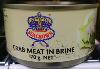 Seacrown Crab Meat in Brine Seacrown 170g, code 9300601022601