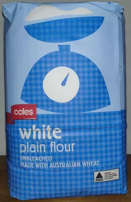 White Plain Flour Coles 2 kg, code 9300601287048