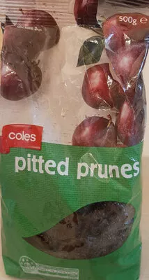 pitted prunes coles 500g, code 9300601326815