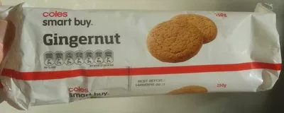 Gingernut Coles Smart Buy, Coles 250 g, code 9300601407866