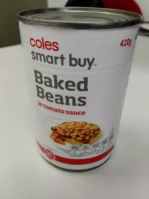 baked beans in tomato sauce coles smart buy, coles 420 g, code 9300601414475