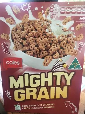 Mighty grain Coles , code 9300601448920