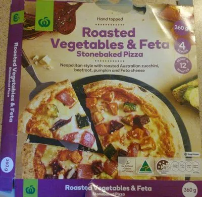 Roasted vegetables & feta Woolworths 360 g, code 9300633541941