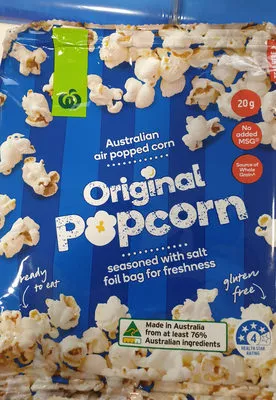 original popcorn woolworths 20g, code 9300633572433