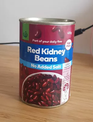 Red Kidney Beans Woolworths 420 g, code 9300633951344