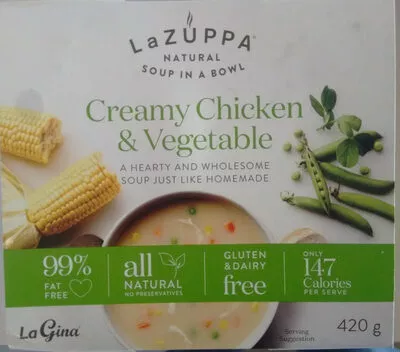 Creamy Chicken & Vegetable Soup La Zuppa 420 g, code 9300637504973