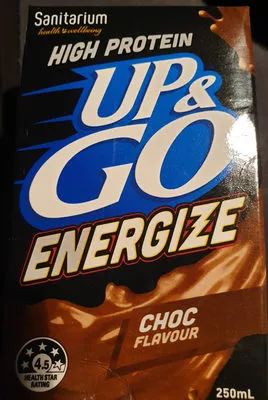 Up & Go Energize choc flavour Sanitarium , code 9300652802542