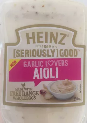 Garlic Lovers Aioli Heinz 295ml, code 9300657021825