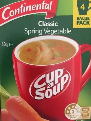 Spring Vegetable Cup-a-soup 4 Serves Continental 60 g, code 9300667004412