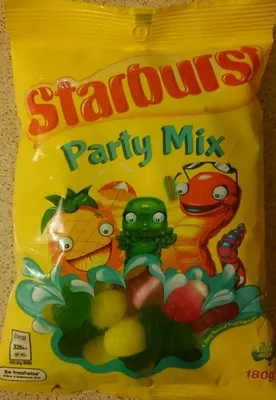 Party mix Starburst, Wrigley 180g, code 9300682034081