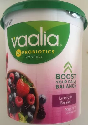 Luscious Berries 3x Probiotics Yoghurt Vaalia 900g, code 9310036018032