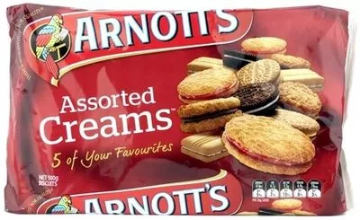 Arnott's Assorted Creams Pack 500G ARNOTT'S 500 g, code 9310072001371