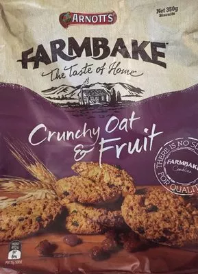 Farmbake Crunchy Fruit And Oats Arnott’s , code 9310072021805