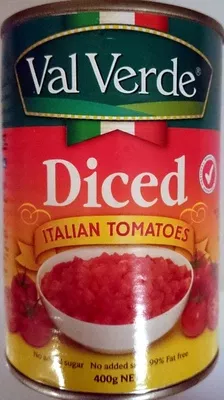  Diced Italian Tomatoes Val Verde 400g, code 9310175200831