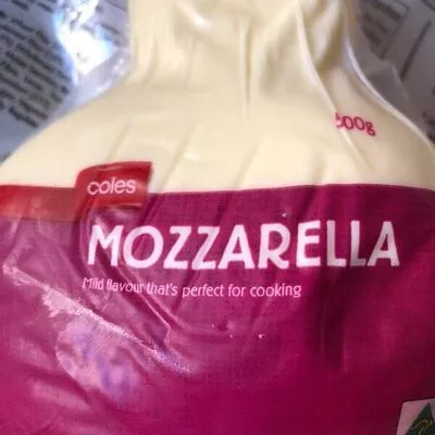 Mozzarella Coles , code 9310645110073