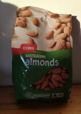 Almonds Coles 350 g, code 9310645213576