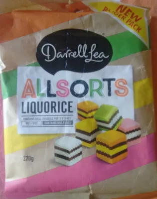 Liquorice Allsorts Darrell Lea 270 g, code 9310881910062