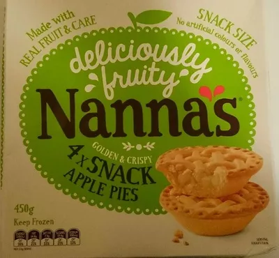 4 Snack apple Pies Nannas, Patties 450g, code 9311008437776