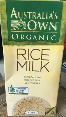 Organic Rice Milk Australia’s Own Organic 1L, code 9312053000151