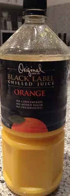 Original juice co- black label ORANGE Original Juice Co. (A division of Golden Circle Ltd.) Black Label, Golden Circle, Orange Juice Co. 1.5l, code 9313068300977