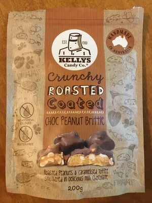 Choc Peanut Brittle Kellys Candy Co. 200g, code 9313709017325