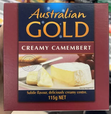 Creamy Camembert Australian Gold 115 g, code 9314441710703