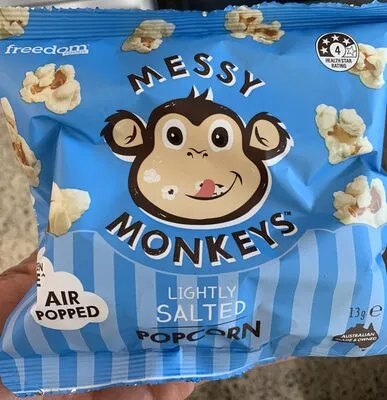 Lightly salted popcorn Messy monkey 13g, code 9315090206319