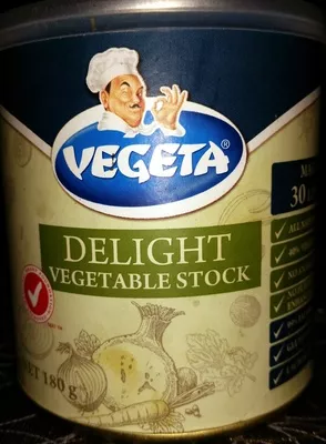 Delight vegetable stock Vegeta 180 g, code 9322715005011