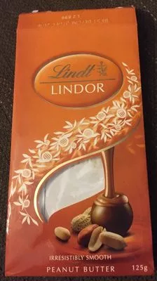 Lindor peanut butter Lindt 125 g, code 9323966112053