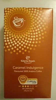 Caramel Indulgence Flavoured 100% Arabica Coffee Caffitaly Capsules Gloria Jeans, Caffitaly 16 Capsules x8g - 128g, code 9324492003181