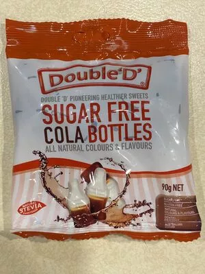 Sugar Free Cola Bottles Double D 90g, code 9324956000763