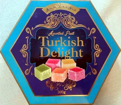 Assorted Fruit Turkish Delight Authentic Turkish Sweets 300g, code 9326407029316