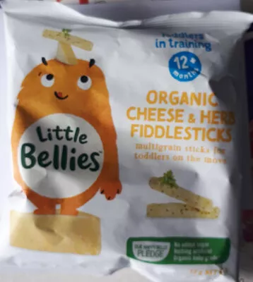 Organic Cheese and Herb Fiddlesticks Baby Bellies 12g, code 9337824002271