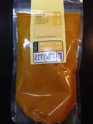 Moroccan Pumpkin Soup The Whole Food Kitchen 500g, code 9339548001233