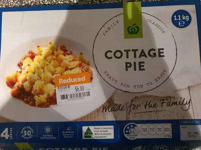 Cottage Pie woolworths 1.1KG, code 9339687040377